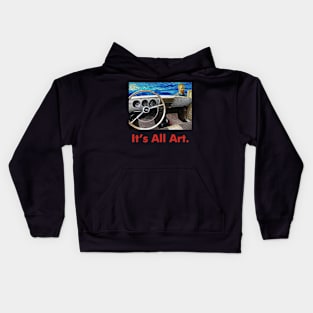 The Corvair Interior - It's All Art Kids Hoodie